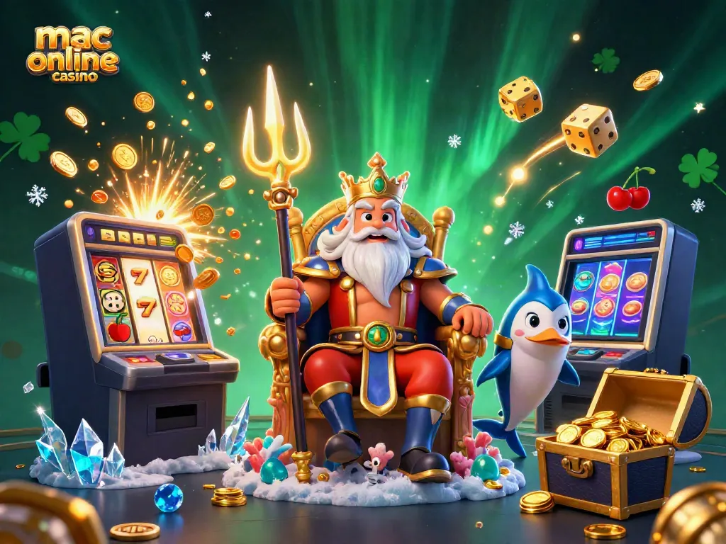 Experience the magic of mac online casino with Neptune and vibrant slot themes.