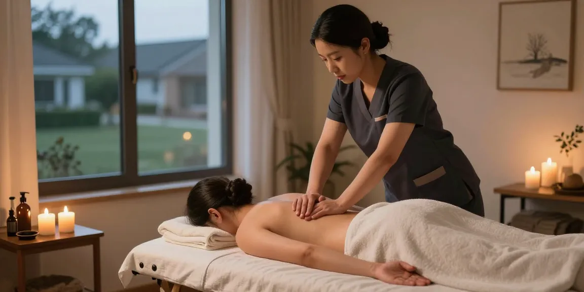 Engaging in 수원출장안마 with a professional therapist providing Swedish massage in a serene home setting.