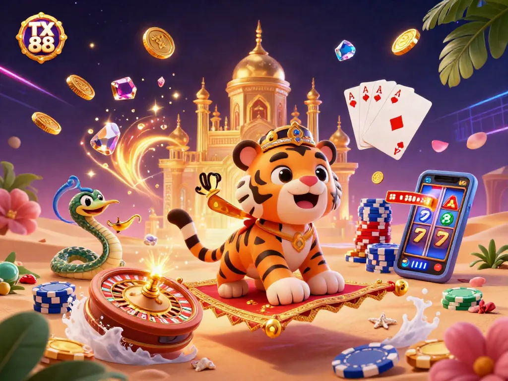 Experience thrilling gameplay at TX 88 with extensive casino options and engaging graphics.