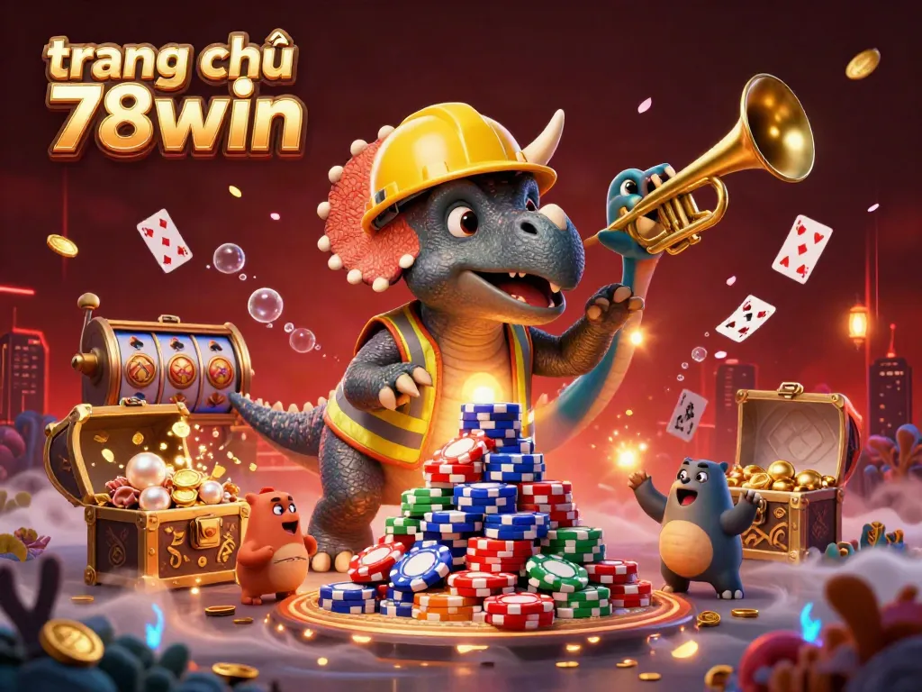 Play exciting games at trang chủ 78win with dynamic gaming elements and cheerful characters celebrating winning moments.