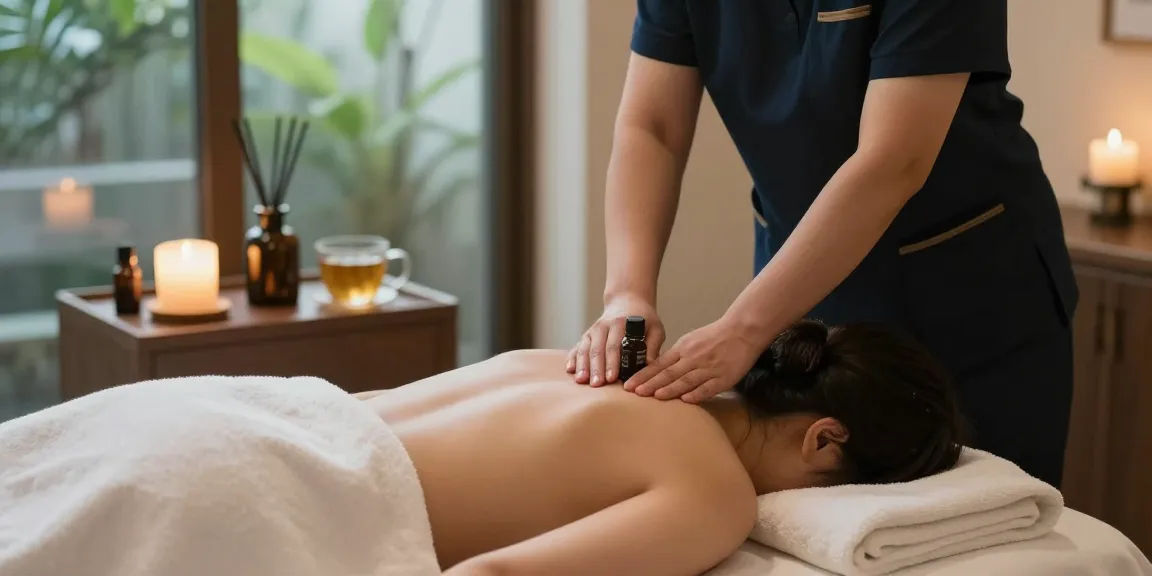 Experience rejuvenating 강남출장안마 in a tranquil wellness spa, showcasing soothing massage techniques and serene atmosphere.
