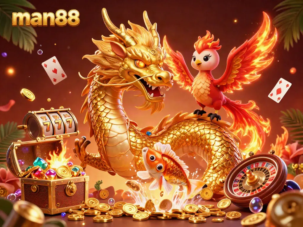 Experience the thrill of man88 with vibrant characters and dynamic casino elements, bringing excitement to gaming.