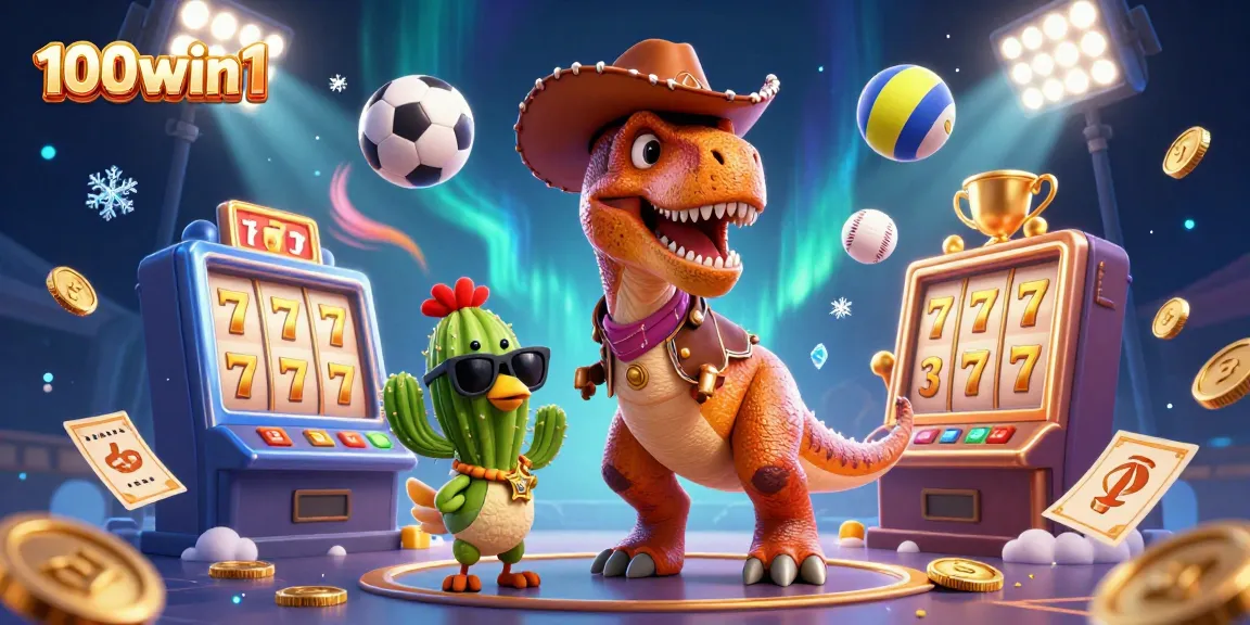 Join the fun at 100win1 with thrilling slot spins and exciting gaming elements.