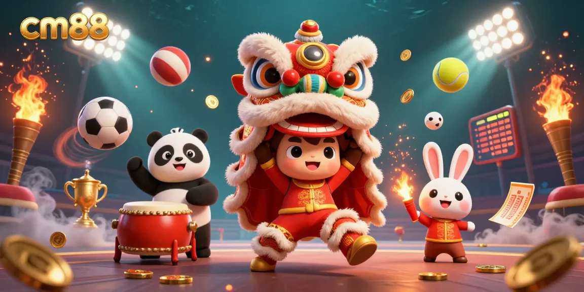 Experience cm88’s vibrant gaming world with winning sports action and colorful characters.