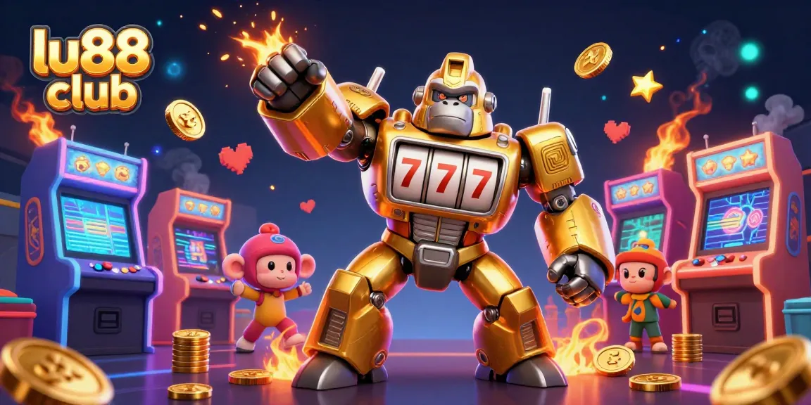 Experience exciting wins at lu88 club as you enjoy vibrant casino-themed 3D action.
